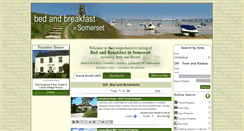 Desktop Screenshot of bedandbreakfastinsomerset.info